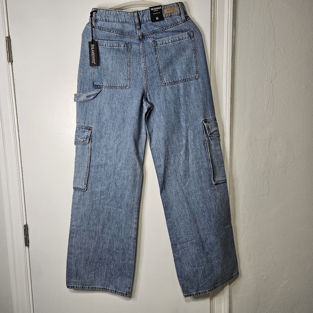 NWT BLANK NYC Asymmetrical jeans The Franklin size 28 - Picture 13 of 16